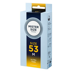MISTER.SIZE - M Ultra Thin Condoms - 10 Pieces