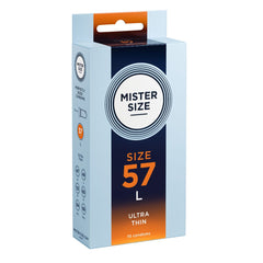 MISTER.SIZE - L Ultra Thin Condoms - 10 Pieces