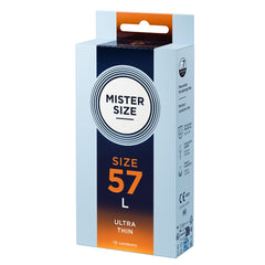 MISTER.SIZE - L Ultra Thin Condoms - 10 Pieces