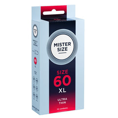 MISTER.SIZE - XL Ultra Thin Condoms - 10 Pieces
