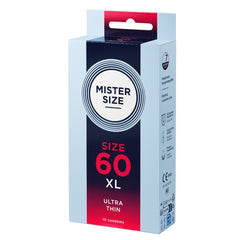 MISTER.SIZE - XL Ultra Thin Condoms - 10 Pieces