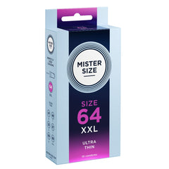 MISTER.SIZE - XXL Ultra Thin Condoms - 10 Pieces