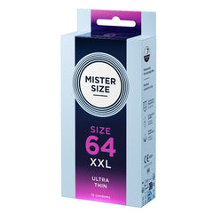 MISTER.SIZE - XXL Ultra Thin Condoms - 10 Pieces