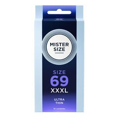 MISTER.SIZE - XXXL Ultra Thin Condoms - 10 Pieces