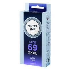 MISTER.SIZE - XXXL Ultra Thin Condoms - 10 Pieces