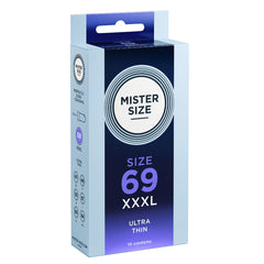 MISTER.SIZE - XXXL Ultra Thin Condoms - 10 Pieces