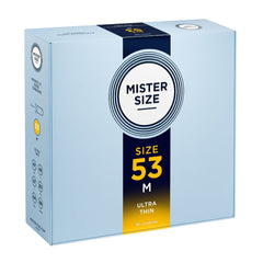 MISTER.SIZE - M Ultra Thin Condoms - 36 Pieces