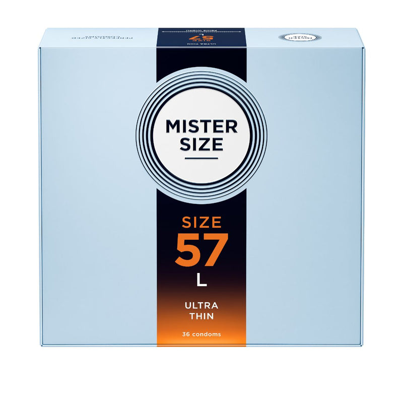 MISTER.SIZE - L Ultra Thin Condoms - 36 Pieces
