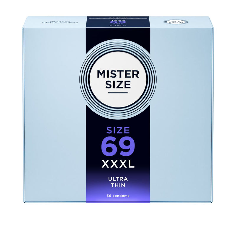 MISTER.SIZE - XXXL Ultra Thin Condoms - 36 Pieces
