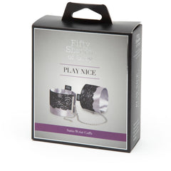 Fifty Shades Of Grey - Satin Laced Cuffs