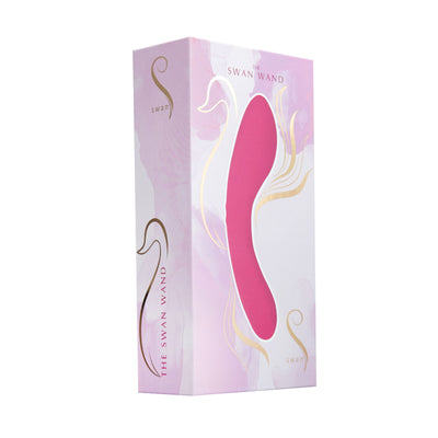 Swan Wand Vibrator - Pink