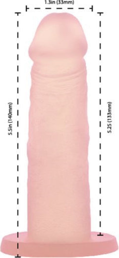 Addiction - Cocktails Silicone Dildo - Peach Bellini