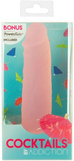 Addiction - Cocktails Silicone Dildo - Peach Bellini