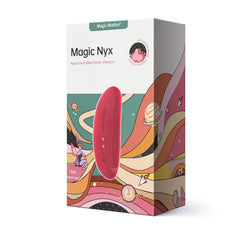Magic Motion - App Controlled Nyx Smart Panty Vibrator - Red