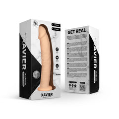 Real Fantasy Deluxe - Xavier Realistic Temperature-Responsive Dildo - 23 cm