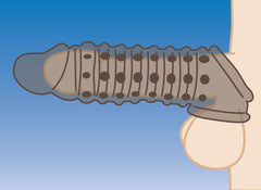 Size Matters - Penis Extension Sleeve - Smoke