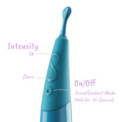 Zumio - i Spirotip Clitoral Stimulator - Aqua