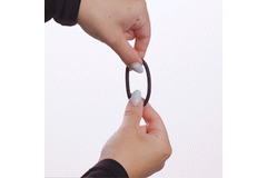 Nexus - Enduro Silicone Cock Ring - Black