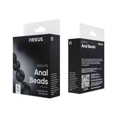 Nexus - Excite Silicone Anal Beads - Large
