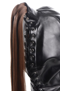 Bondage Hood With Ponytail
