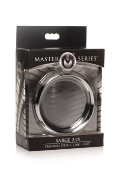 Sarge - Metal Cock Ring - Inner Diameter 57 mm