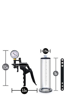 Blush Novelties - VX8 Premium Penis Pump - Black