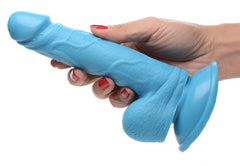 Poppin Dildo 16.5 cm - Blue