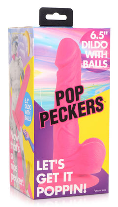 Poppin Dildo 16.5 cm - Pink