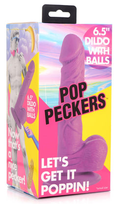 Poppin Dildo 16.5 cm - Purple