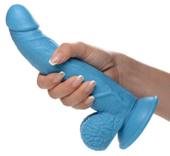 Poppin Dildo 19 cm - Blue