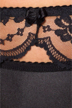 Christine - 3-piece bra set Gush - Black