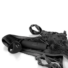 Panty Vibrator with Panty and Remote Control - Black