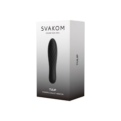 SVAKOM - Tulip Powerful Vibrator - Black
