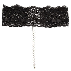 Cottelli Collection - Lace Collar - Black