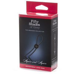 Fifty Shades of Grey – AGAIN & AGAIN Penis Ring – Adjustable