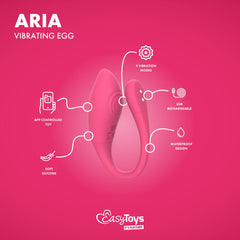 EasyConnect - Vibrating Egg Aria app-controlled