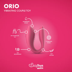 EasyConnect - Couples Vibrator Orio app-controlled