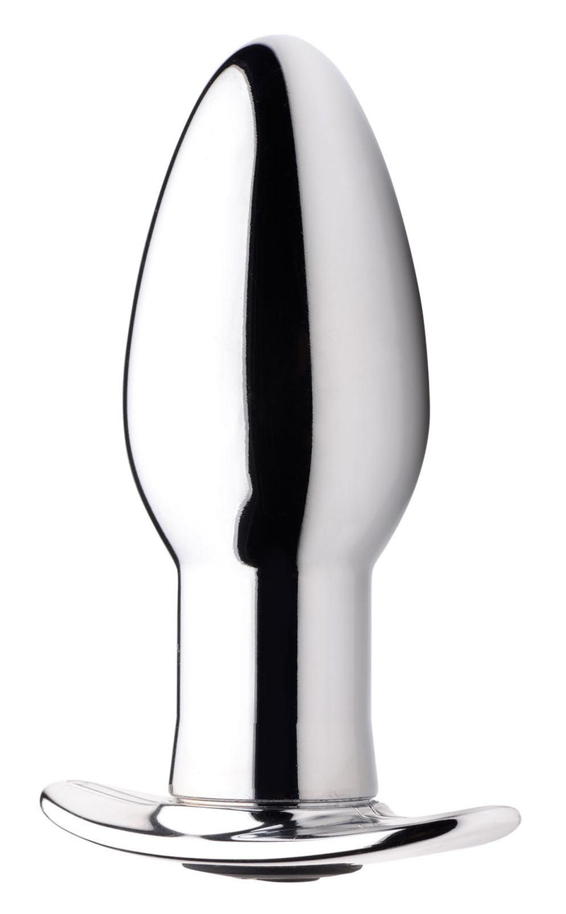 Chrome Blast Rechargeable Butt plug with Remote Control - Small