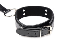 Strict - Collar with Cuffs Restraint Set - Black