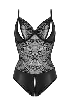 Christine - Wetlook Bodysuit Vesper
