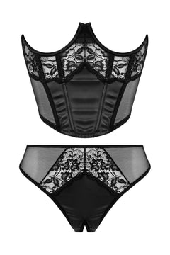 Christine - Half Corset & Tiara Thong