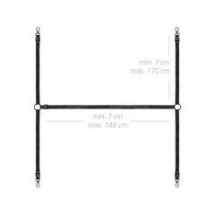 Bedroom Fantasies - Under Mattress Restraint Set