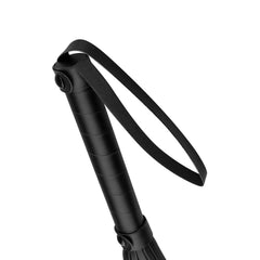 Faux Leather Flogger - Black
