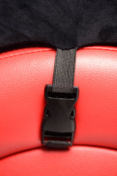 Kinky Sex Sofa With Cuffs And 2 Position Pillows - Red