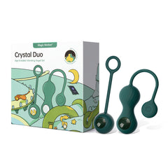 Magic Motion - Duo Smart Kegel Vibrator with Weights - Green