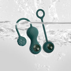 Magic Motion - Duo Smart Kegel Vibrator with Weights - Green
