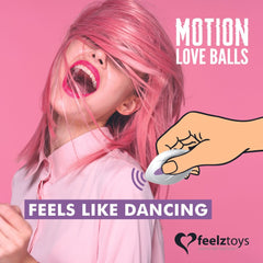 FeelzToys – Foxy Motion Love Balls – Remote Controlled