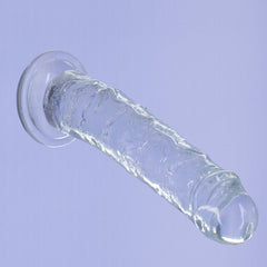 Crystal Addition - Transparent Realistisc Dildo - 20 cm