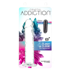 Crystal Addition - Transparent Realistisc Dildo - 20 cm