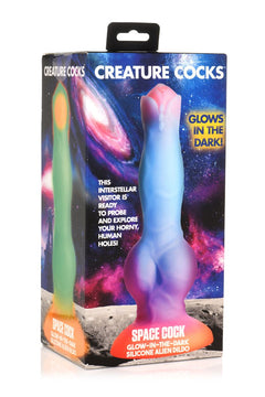 Creature Cocks - Glow-in-the-dark Silicone Alien Dildo
